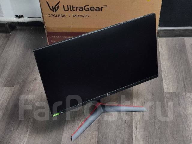 27" Монитор LG UltraGear 27GL83A-B (2560x1440 / 144 Гц / IPS), LG, ЖК ...