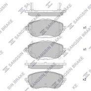������� ��������� ��������, �������� Sangsin Brake SP1700 SP1700 ����