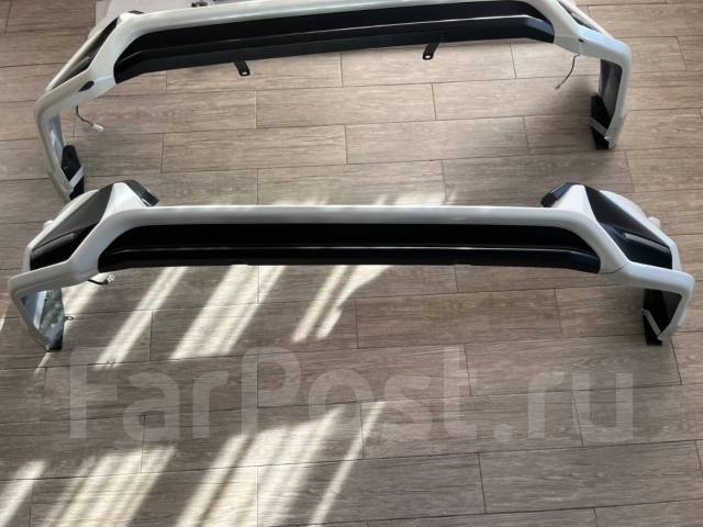 Губа передняя Toyota Rav4 с 2018 MXAA52, MXAA52, AXAH54 TRD цвет 070 ...