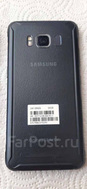 Samsung Galaxy S8 Active. �/�, 64 ��, ������, 4G LTE, ����������, NFC ����