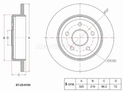 ���� ��������� SAT ST-25-0105, ������ ST250105 ����