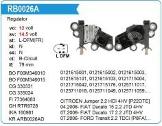 ��������� ���������� FORD Transit 2.2 UTM RB0026A ����