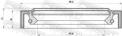    Febest 95IAY-43551011X 95IAY43551011X 