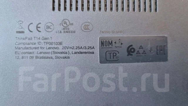 Lenovo ThinkPad T14. 14", ��� 16 ��, ���� 512���, WiFi: 1, Bluetooth: 1 ����