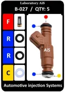 ����������� �� 5 ���������� B-027, Volvo V70, C70, S60, S70, S80, XC90 AiS-B027 ����
