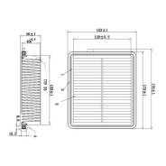   DFA892  Honda  Double Force  17220-RBJ-000 17220-R6A-J00 17220-R6A-J01 A-892 MFA-H515 A-2802  ...