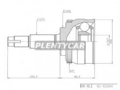  ni-65a44 Hdk NI065A44 Nissan: 39100-6J071 NI065A44 