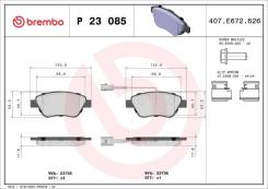   ,   Brembo P23085 P23085 