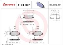   ,   Brembo P30067 P30067 