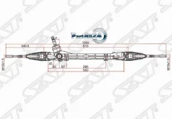 ����� ������� Mitsubishi ASX 10-20 / Outlander 05-22 (����� ����) SAT ST-4410A453 ST4410A453 ����