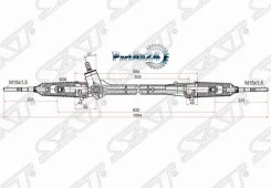 ����� ������� Toyota Corolla (E150, E180) 06-19 / Prius 09-16 (����� ����) SAT ST-45510-02390 ST4551002390 ����
