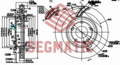 ���� ��������� MB C(W205) �����. Segmatic SBD30093356 SBD30093356 ����