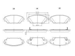 ������� ��������� (�������) Mazda 3 13-19 / Axela 13-19, �������� JBP0406 ����