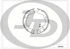 ������� ����������� ������� Mitsubishi Lancer CS 03-10/Outlander CU 03-08 JD JBS0081 ����