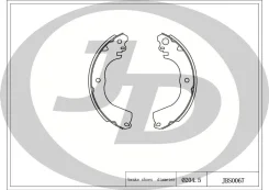������� ��������� ��� Nissan Tiida 04-12/Wingroad Y12 05-/CUBE Z12 08/Bluebird Sylphy G11 05-12 JD JBS0067 ����