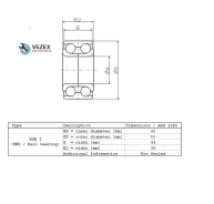 ��������� Galant, RVR F, ��� �������� NSK ZA40BWD07ACA85 ZA40BWD07ACA85 ����