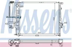 �������� ���������� Nissens 60615A 60615A ����