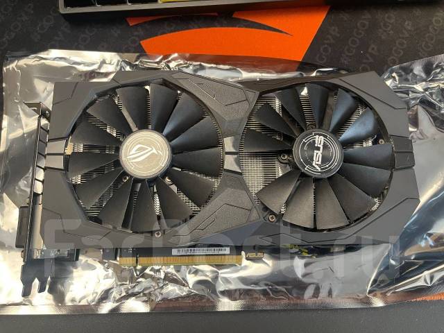Видеокарта Nvidia GeForce GTX 1050Ti ASUS ROG Strix, б/у, в наличии ...