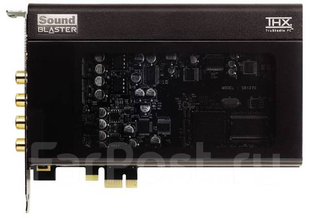Внутренняя звуковая карта Creative Sound Blaster X-Fi Titanium HD, б/у ...
