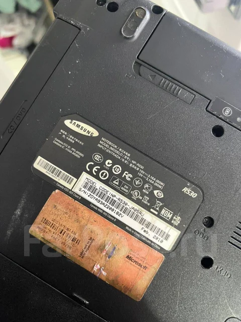 Samsung R530 ����