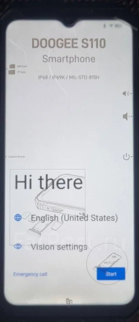 Doogee S110. �����, 256 ��, �������, ������, Dual-SIM, ���������� ����
