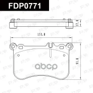 ��������� ������� �������� ����� Ceramic FDP0771 FAP ���. FDP0771 FDP0771 ����