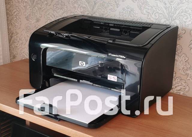 Лазерный принтер HP LaserJet P1102w с Wi-Fi! Состояние нового, б/у, в ...