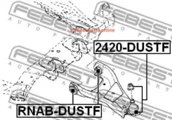 ����� ������� ��������� ������� ������, ����� ����/��� Febest 2420Dustf 2420DUSTF ����