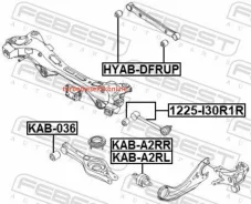 ����������� ������� ����������� ������, ��� ����/��� Febest KAB036 KAB036 ����