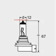 ����� H11 12V 55W PGJ19-2 Ultra LIFE 1 ��. Osram 64211ULT 64211ULT ����