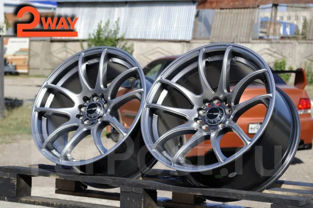 Work Emotion CR 2P. 8.0/9.0x17", 5x100, 5x114.3, ET35/35, �� 73,1���. ����