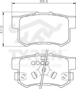 ������� ��������� ��������, ������ Honda Accord IV, V 90, Civic VI-VIII 95, Jazz I 02 Hover H6 1 Tyren ���. TYR1214071 TYR1214071 ����