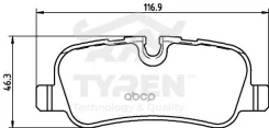 ������� ��������� ��������, ������ Land Rover Discovery III, IV 04, Range Rover III 02 Tyren ���. TYR1218251 TYR1218251 ����