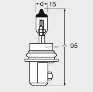����� Original LINE 65/55W 12V PX29T 20X10X HB5 12V (65/55W) 9007 ����