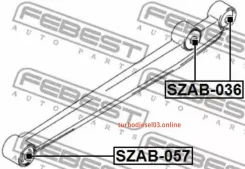 ����������� ������� ����������� ������, ��� ����/��� Febest SZAB057 SZAB057 ����