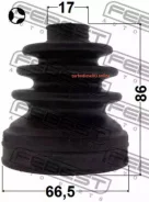 ������� ���� ���������� �������� 66.5x86x17, ����/��� Febest 0515DY3WT 0515DY3WT ����