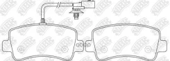 ��������� ������� General Motors / Nissan / OPEL / Renault GDB1903 NiBK ���. PN0638W PN0638W ����
