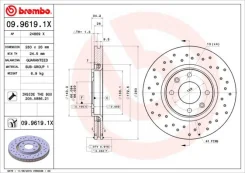 09.9619.1X_���� ���� 0996191x Brembo 0996191X ����