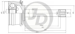 ���� �������� Toyota (F0023938) JD [JCT0049] JCT0049 ����