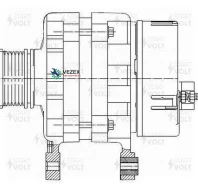 ��������� ��� �/� ���� Largus (12-)/Renault Logan (04-) 1.6i 90A (��� �������) (LG 0900) Startvolt LG0900 LG0900 ����