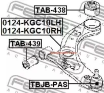 ����� ������, ����� ���� Febest 0124KGC10RH 0124KGC10RH ����