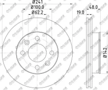 ���� ��������� /�������� /TI-GUAR ��� Hyundai GETZ 2002-2011; 241/19��; TG-51712-1C000 RN1779 517121C000 517121C300 Tiguar TG-51712-1C000 TG517121C000...