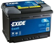���������� �������������� ������� Exide EB740 EB740 ����