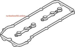 ��������� ������ ��� (��������: 1 ��������� �������, 1 �������� �������) Elring 326560 326560 ����