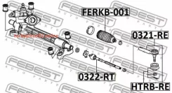 ���� �������, ����� ����/��� Febest 0322RT 0322RT ����