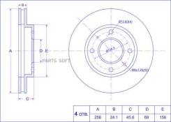   / TI-GUAR  Mitsubishi Galant /EA, E5, 7, 8 /1996-2003, Dion CR6/9, Lancer CK4A/CM5A Tiguar TG-MR389722 TGMR389722 