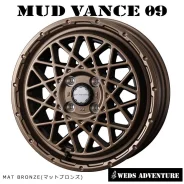 Weds Adventure Mud Vance 09. 4.5x15", 4x100, ET45, �� 73,1���. ��� ����� �� ������������ ����