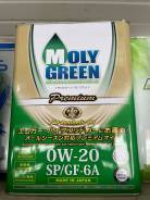 MolyGreen Premium. 0W-20, �������������, 4��. ����