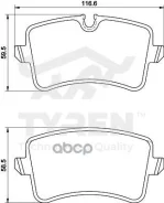 ������� ��������� ��������, ������ Audi A4 (B8) 07, A5 (8T) 07, A6 (C7) 10, A7 (4G) 10 Tyren ���. TYR1222311 TYR1222311 ����
