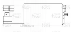 ����� ����������� ��� �/� ��� Sens (97-)/Chevrolet Lanos (05-) 1.3/1.5i (SFP 0523) SFP0523 ����